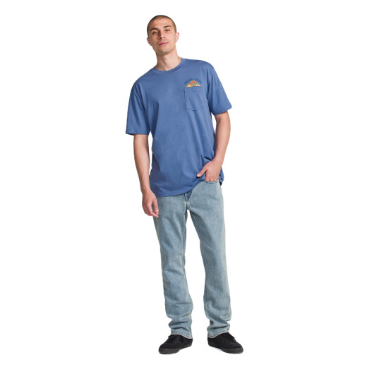 Remera Volcom ABG GREAT DIVIDE SST - Azul Remera Volcom ABG GREAT DIVIDE SST - Azul