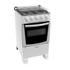 Cocina James C 105 B a gas 4 hornallas blanca 127V/230V puerta con visor Cocina James C 105 B A Gas 4 Hornallas Blanca 127v/230v Puerta Con Visor