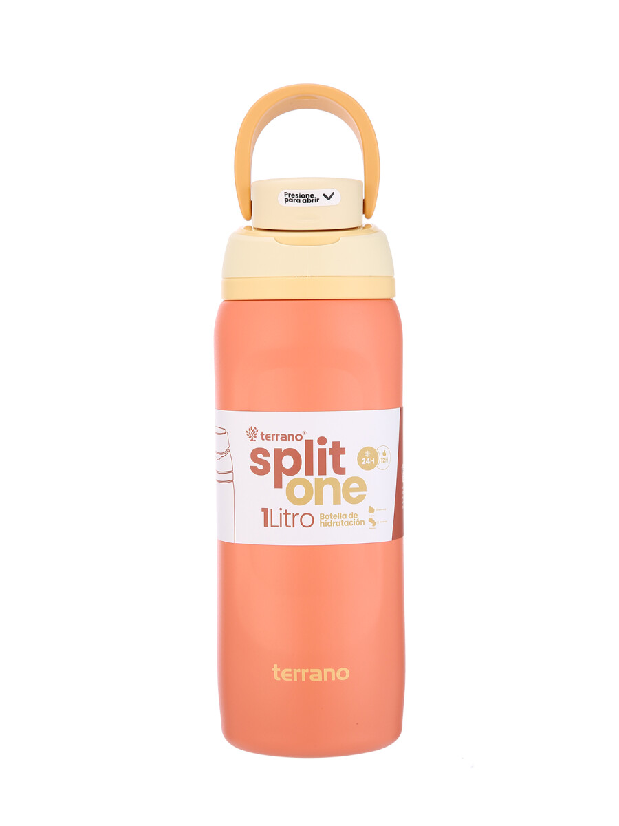 BOTELLA SPLIT ONE POP UP 1LT. - Coral 