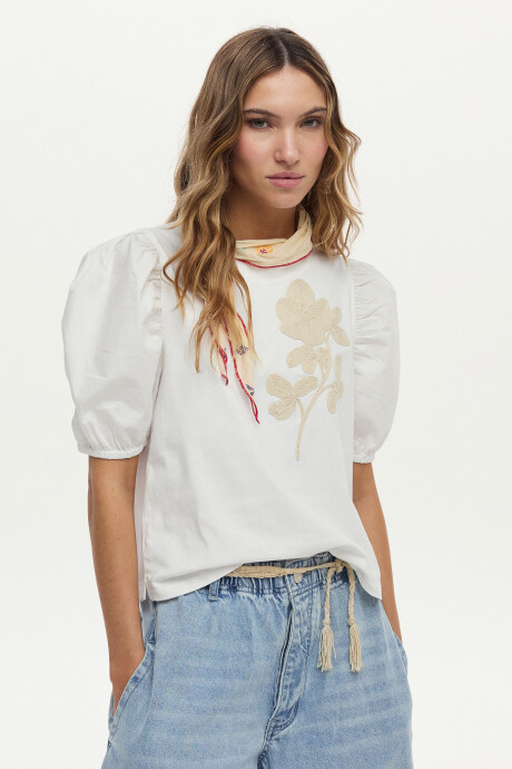 Blusa Rosa Blanco