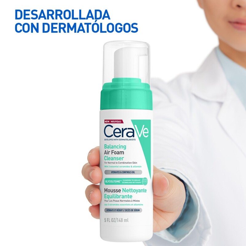 Cerave Limpiador En Espuma Air 148 Ml. Cerave Limpiador En Espuma Air 148 Ml.