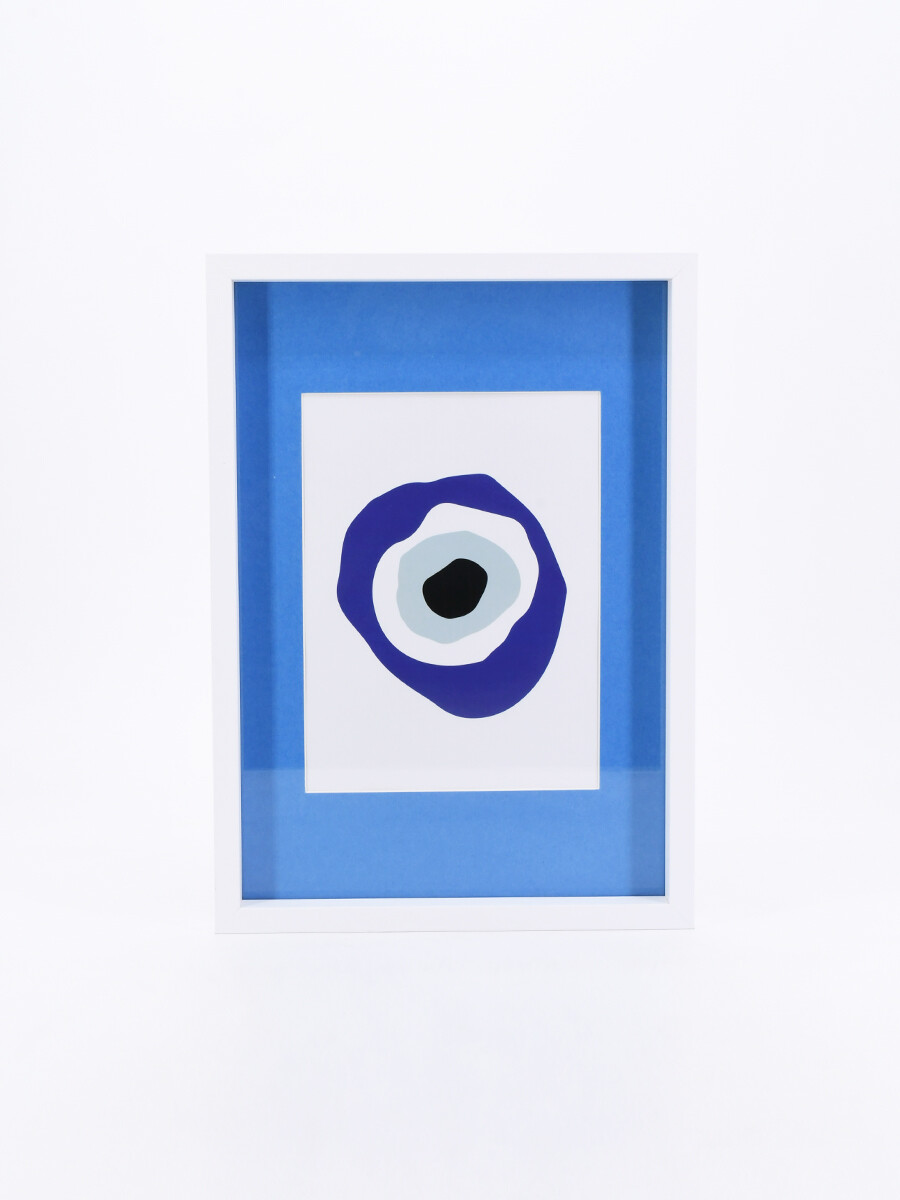 CUADRO OJO SOLO - ESTAMPADO 1 