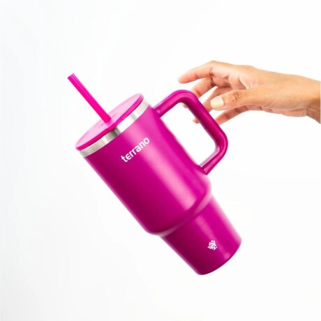 Vaso Spotie Cup Terrano Acero Inoxidable FUCSIA