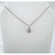 Cadena Y Colgante Oro Blanco 18 K Y Brillantes Cadena Y Colgante Oro Blanco 18 K Y Brillantes