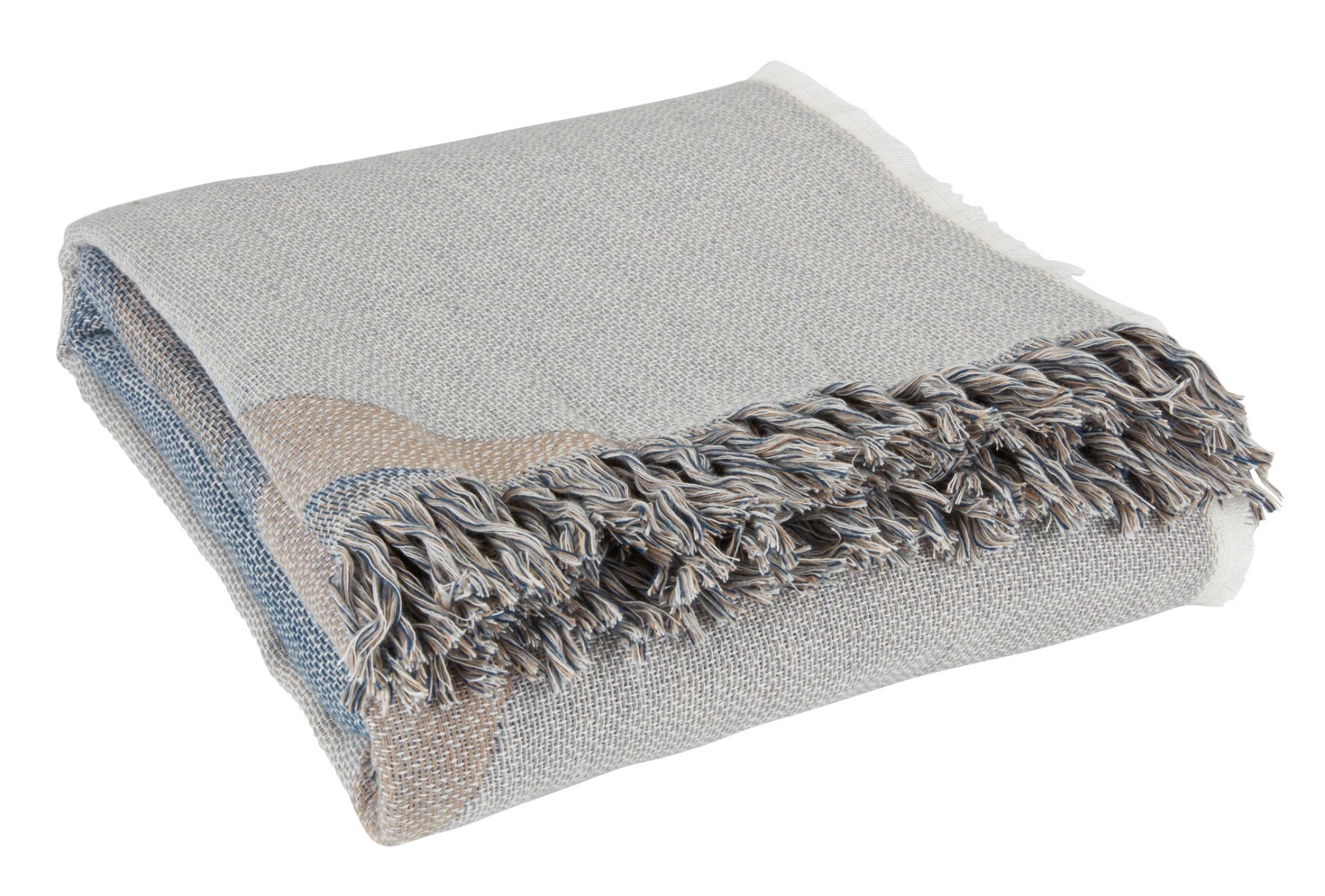 Manta throw LOBELIA 130x180 azul/gris 