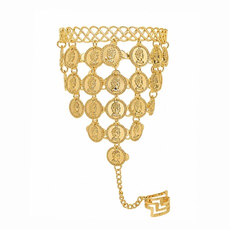 PULSERA ODALISCA CON MONEDAS Pulsera Odalisca Con Monedas