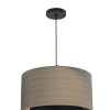 COLGANTE WOOD NEGRO Y MADERA 3XE27 ACERO Y PVC COLGANTE WOOD NEGRO Y MADERA 3XE27 ACERO Y PVC