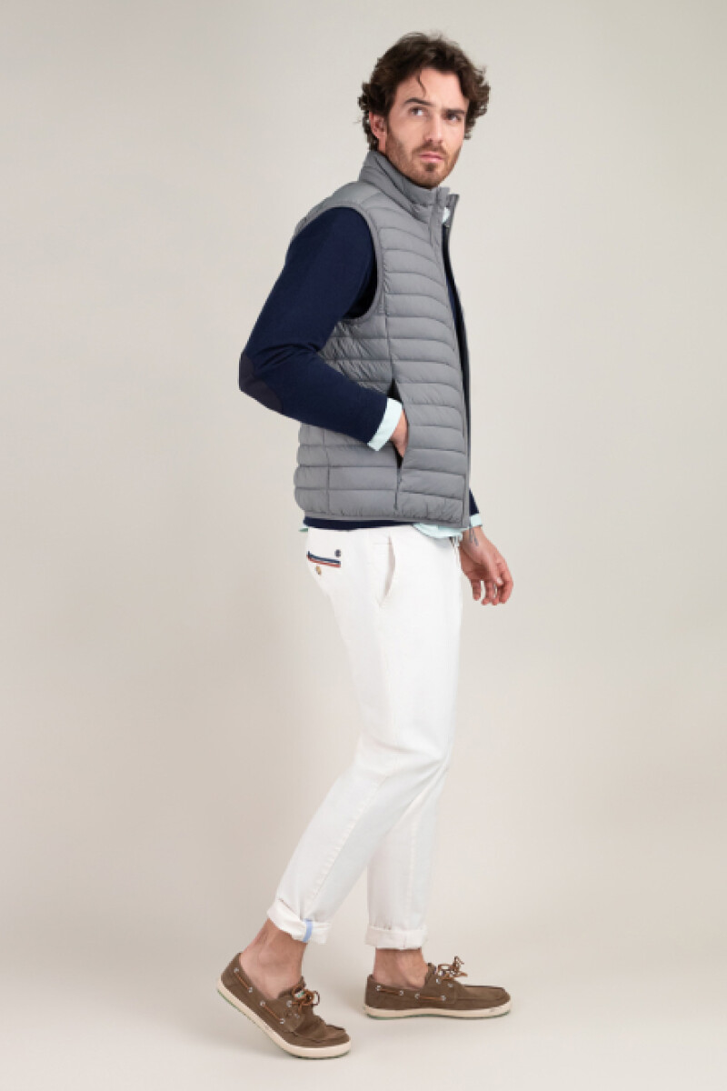 Chaleco Acolchado Gris