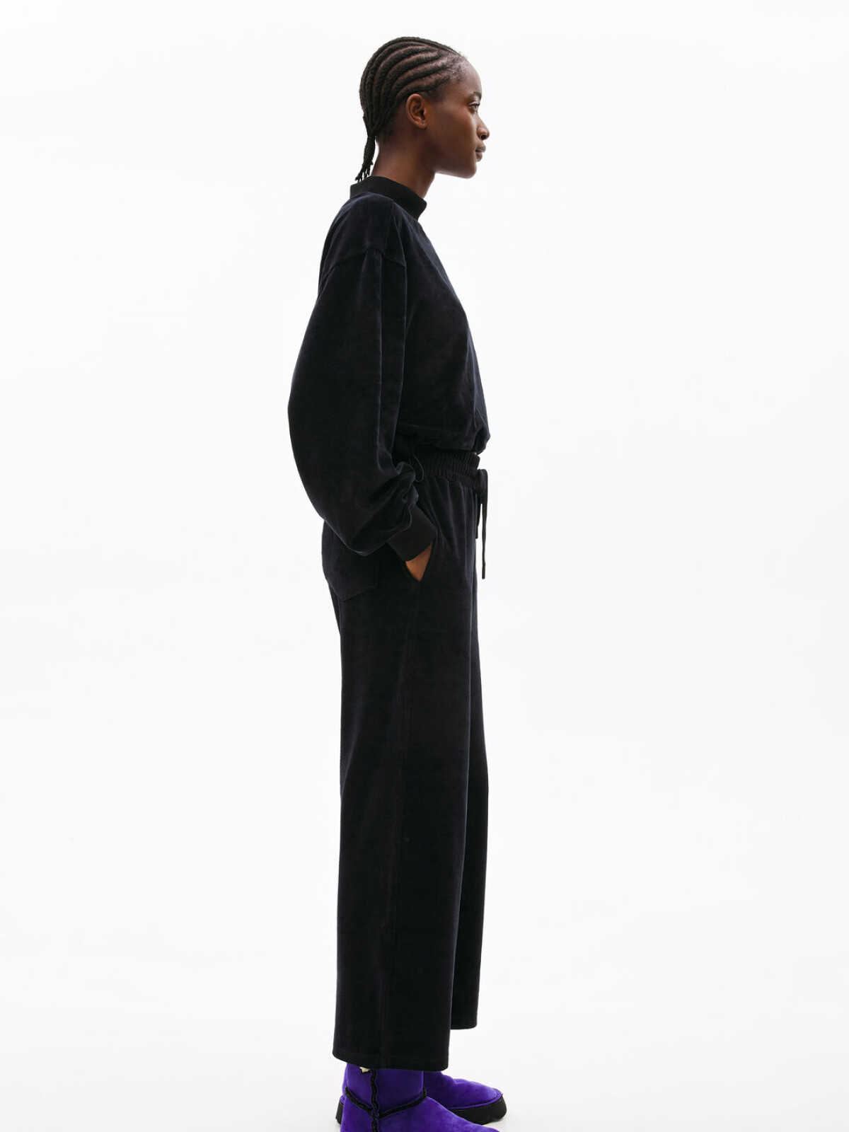 Pantalon de punto - Negro — Magma