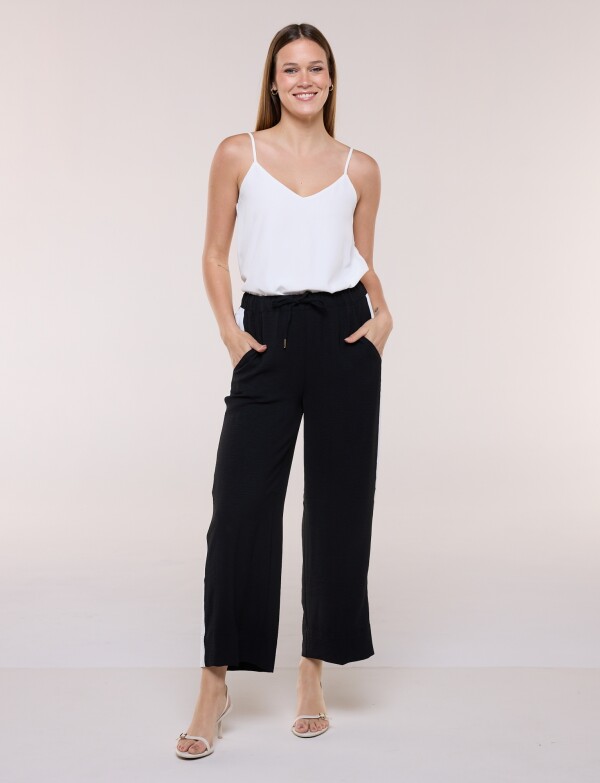 Pantalón Cordel NEGRO/BLANCO