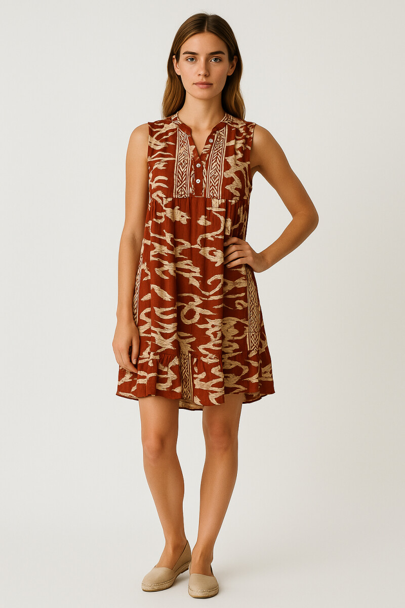 Vestido Partel - Estampado 2 