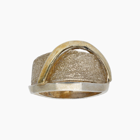 Anillo en plata 925 y oro Anillo En Plata 925 Y Oro