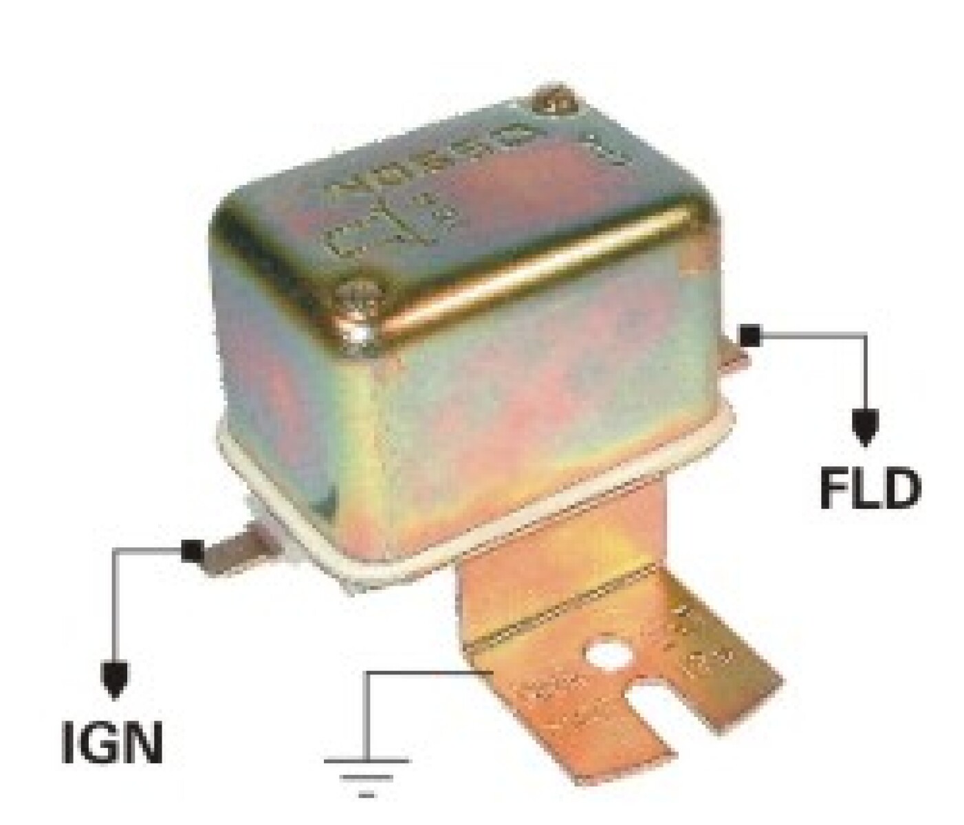 REGULADOR VOLTAJE - CITROEN AMI8 FIAT 128 1 ELEMENTO NOSSO 