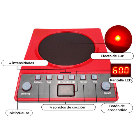 Set Juego De Cocina Infantil 52 Pcs C/ Luz Y Sonido Set Juego De Cocina Infantil 52 Pcs C/ Luz Y Sonido