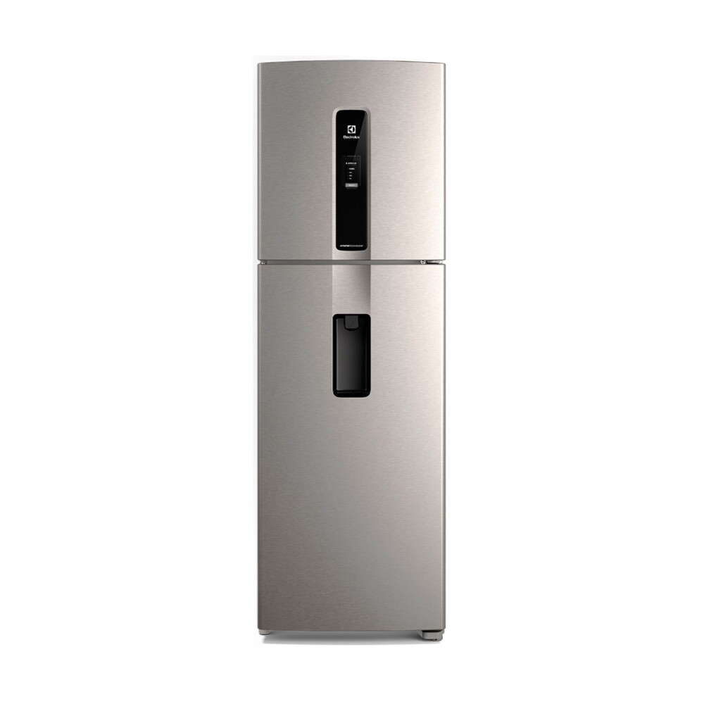Refrigerador Frío Seco 423 Lts Inox C/D INVERTER Gris