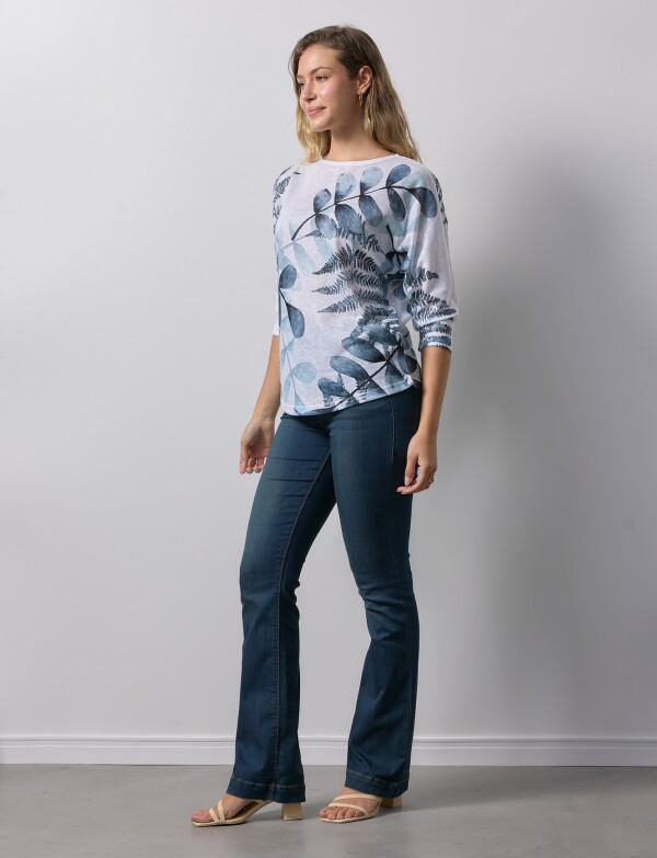 Buzo Print BLANCO/MULTI
