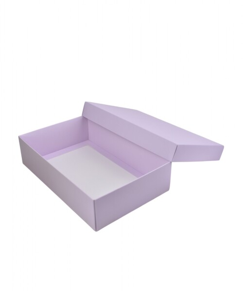 Caja Rectangular 16x23x6 cm LILA