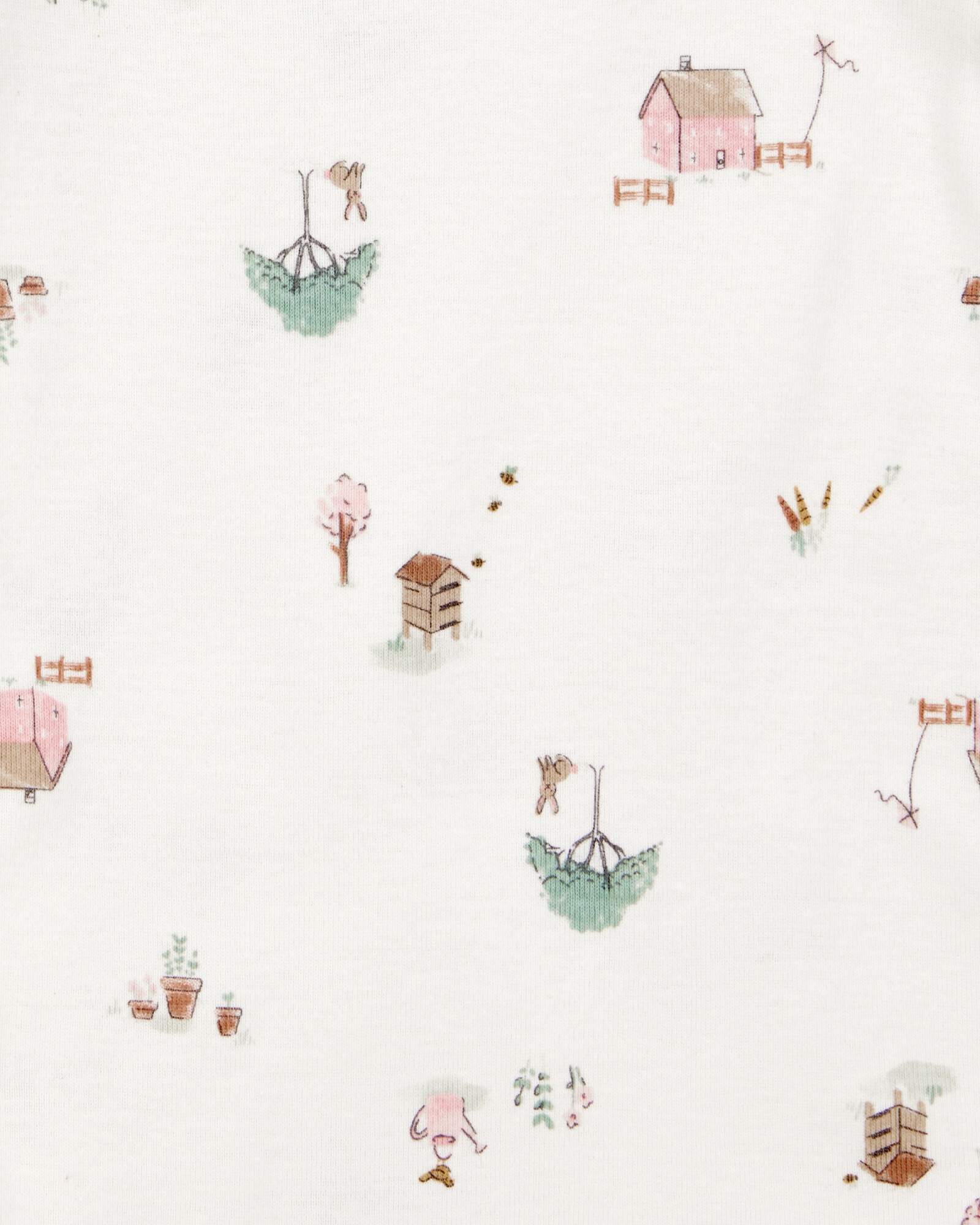 Set tres piezas de algodón, pantalón y saco acanalados más body manga corta Set tres piezas de algodón, pantalón y saco acanalados más body manga corta