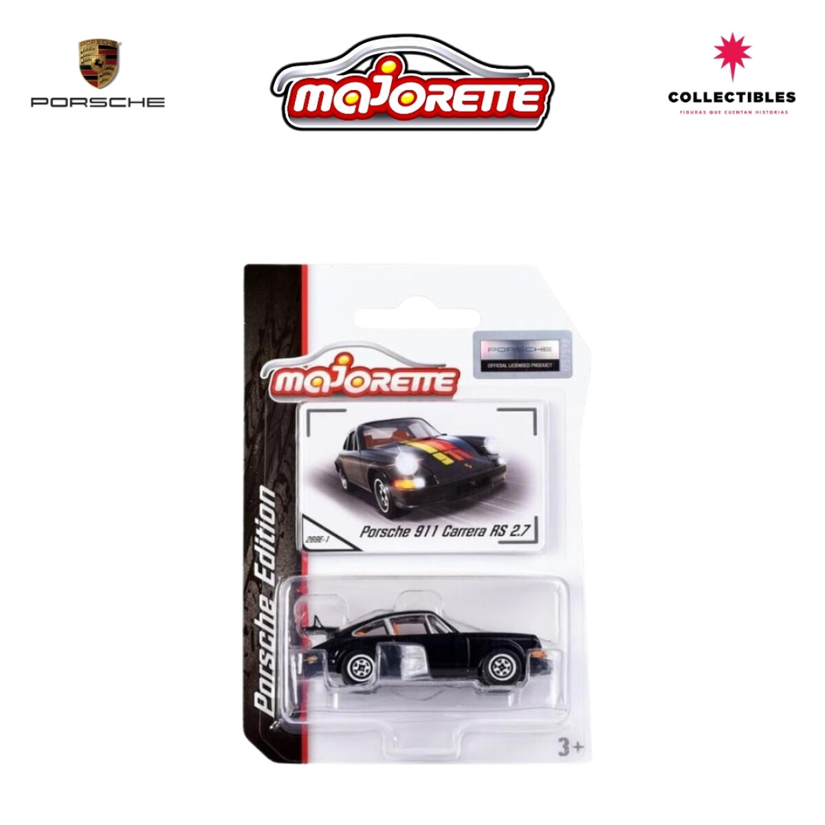 MAJORETTE! PORSCHE EDITION - 911 CARRERA RS 2.7 