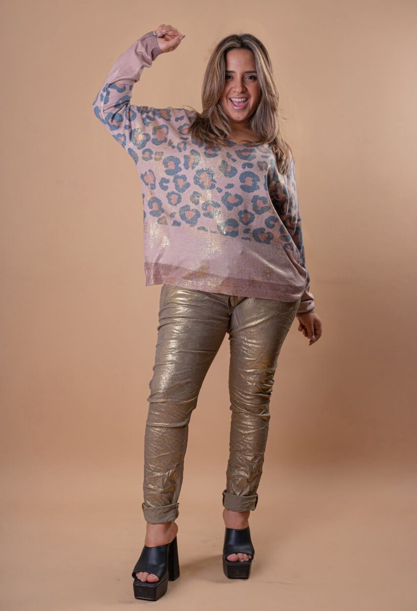 Buzo de hilo suavizado+ pantalón de lycra 