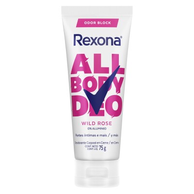Desodorante En Crema Rexona All Body Wild Rose 75 Grs. Desodorante En Crema Rexona All Body Wild Rose 75 Grs.