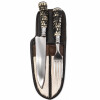Set de Asado Artesanal - Cuchillo y Tenedor Parrillero Simil Tatu N°6 Set de Asado Artesanal - Cuchillo y Tenedor Parrillero Simil Tatu N°6