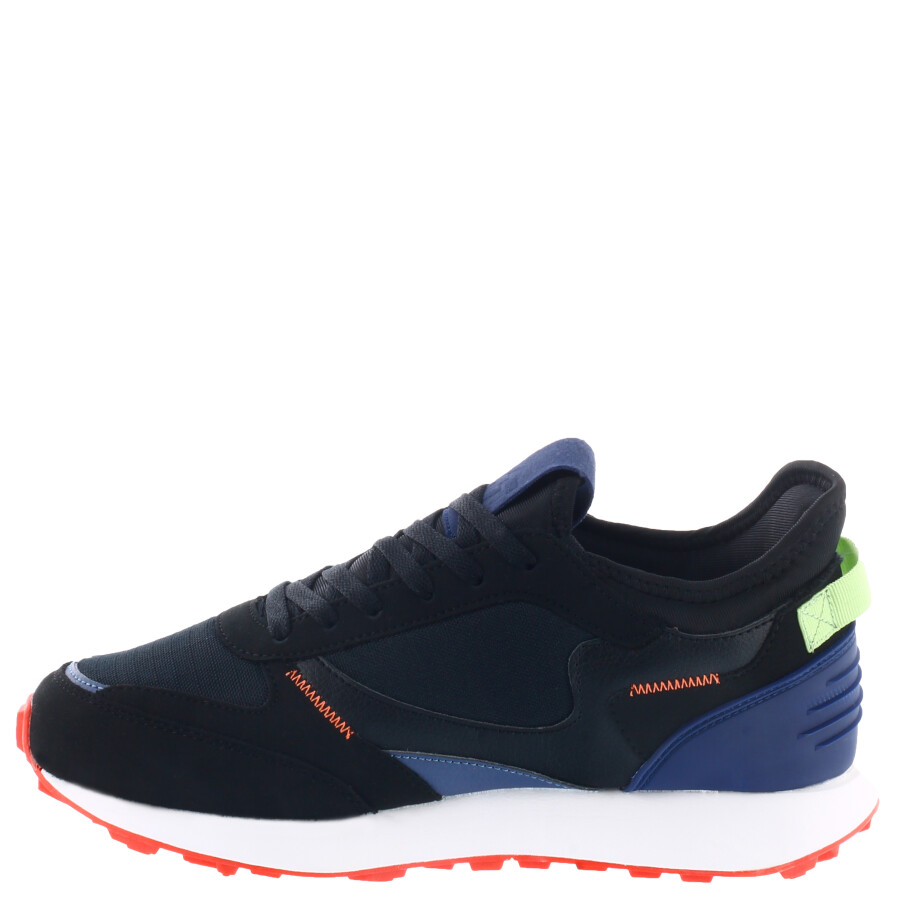 Championes de Hombre Topper Oldi Running Negro - Azul - Verde