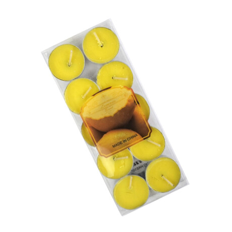 VELA TEALIGHT X10UDS AROMATICA COLOR 5GR VELA TEALIGHT X10UDS AROMATICA COLOR 5GR