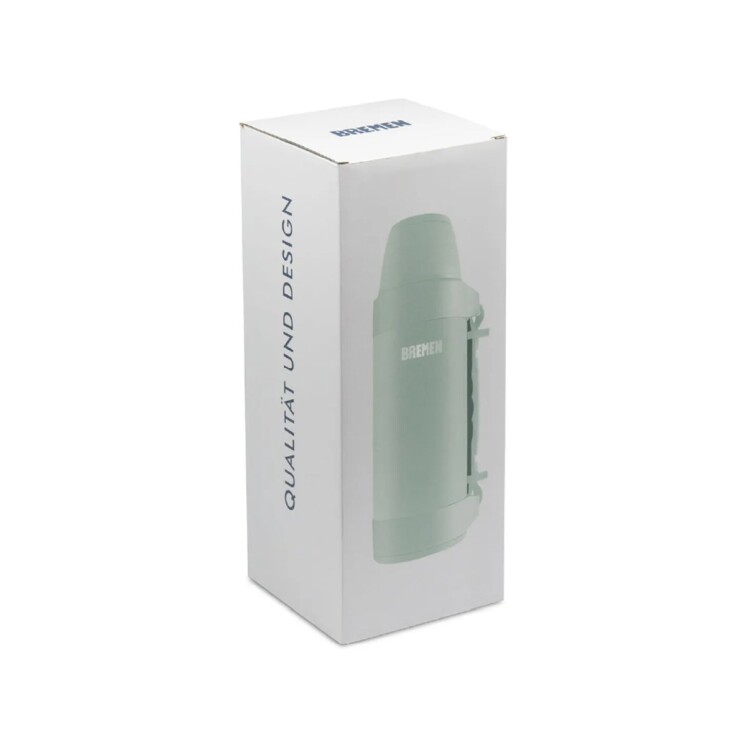 Termo Bremen 1.2 L Acero Inoxidable con Pico Cebador y Manija Ergonómica Verde Termo Bremen 1.2 L Acero Inoxidable con Pico Cebador y Manija Ergonómica Verde
