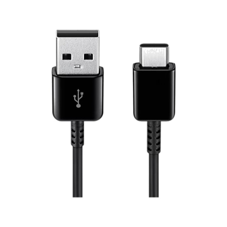 Pack 2 Cables Samsung USB-A a USB-C 1,5 m Negros 2-Pack