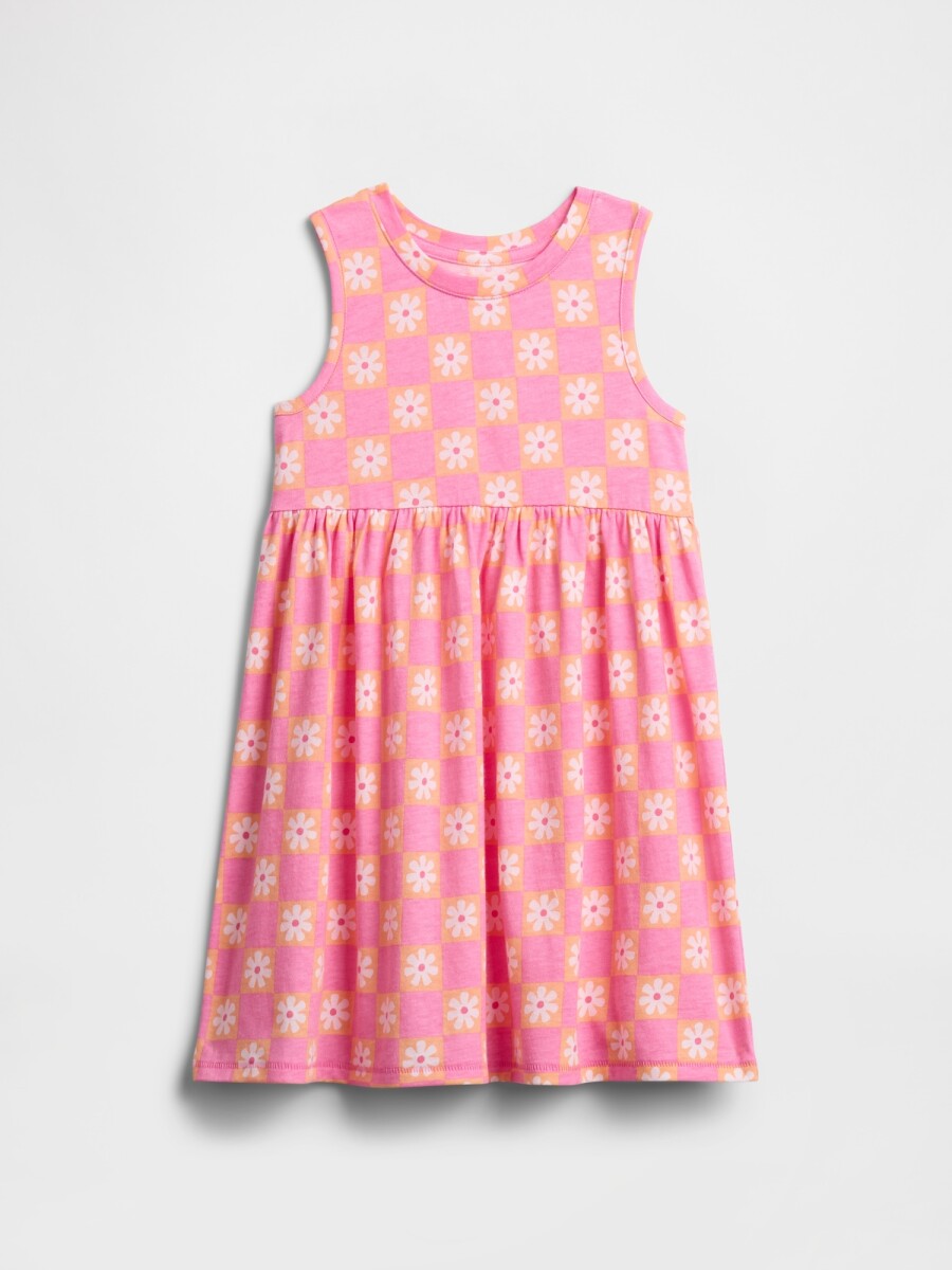 Vestido Toddler Niña - Pink Floral 