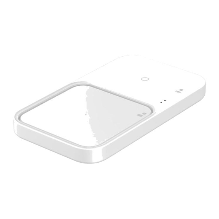 Cargador Inalámbrico Samsung Duo 15 W Carga Súper Rápida White