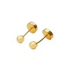 Abridores Bolitas-Oro Bajo-Sin Piedra-AB8032 Sinpiedra