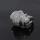 Anillo Chevalier Antiguo En Platino Y Brillantes Anillo Chevalier Antiguo En Platino Y Brillantes