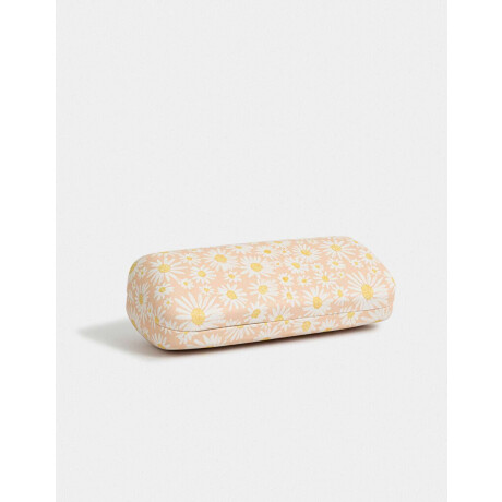 Estuche De Anteojos Rígido Rosa Claro