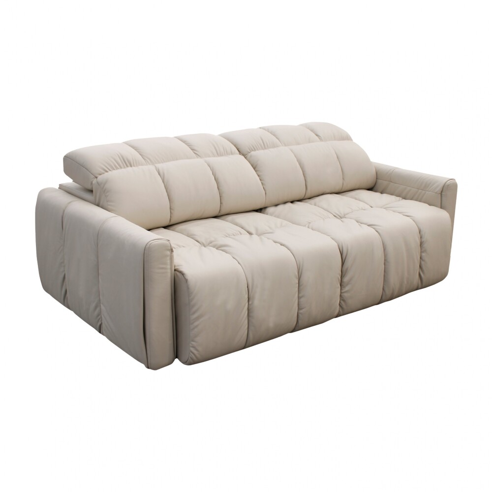 Sofá de cuero 3 Cuerpos - Masom Beige