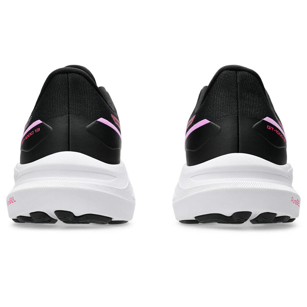 Zapatillas Running Gt-1000 13 Mujer Black/pink Glo