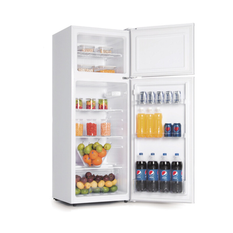 Heladera con freezer Daewoo 207Lts | Sistema frio humedo | Color blanco Heladera con freezer Daewoo 207Lts | Sistema frio humedo | Color blanco