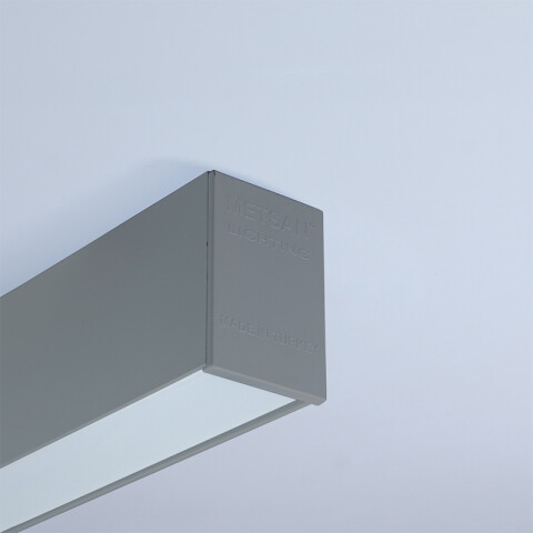 Lum. adosar/susp LEHMAN 56 gris 1200mm 32W 3000K MN1601