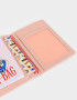 Anotadores Cuadernos y Memos PU Set De Dos Cuadernos Con Cover Estampada - Rosa Claro