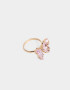Anillos Medianos y Grandes Con Mariposas Anillo De Mariposa - Dorado