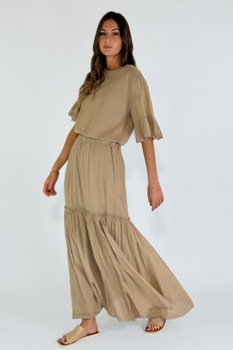 POLLERA MONTERROSSO Camel