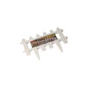 CERCA PLASTICA PARA JARDIN 50CM COVEY BLANCO
