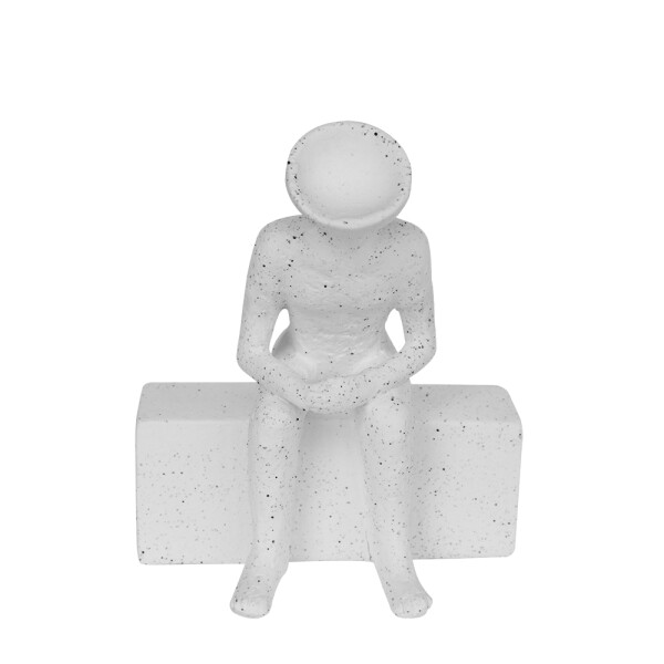 ESCULTURA FIGURE Blanco - Small
