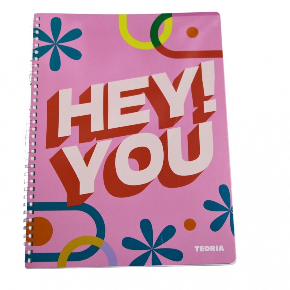 CUADERNOLA TEORIA SOFT 100 HOJAS HEY ! YOU