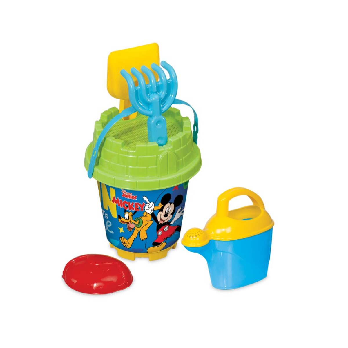 Set De Juego De Playa Castillo Mickey 51027 Con Accesorios - VERDE 