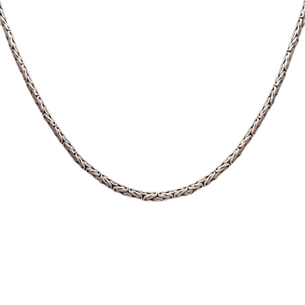 Cadena bizantina - Plata 925 - Sin Piedra - CD3322 sinpiedra