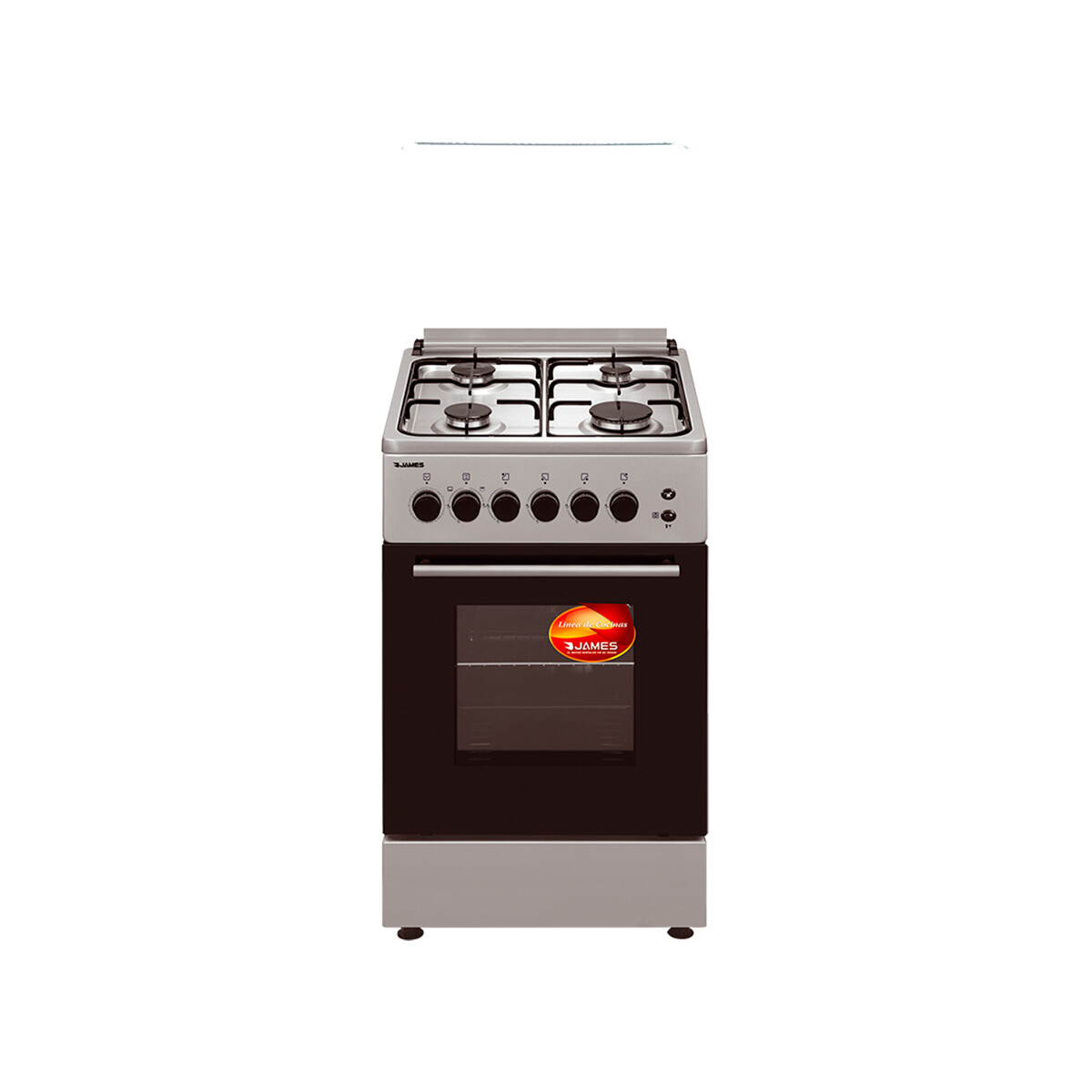 Cocina 4 Hornallas Supergas James C212 A Tks Inox 