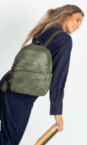 MOCHILA QUERETARO VERDE MILITAR