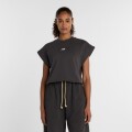Remera New Balance de Dama - French Terry - WT61Y0BIABR BLACK